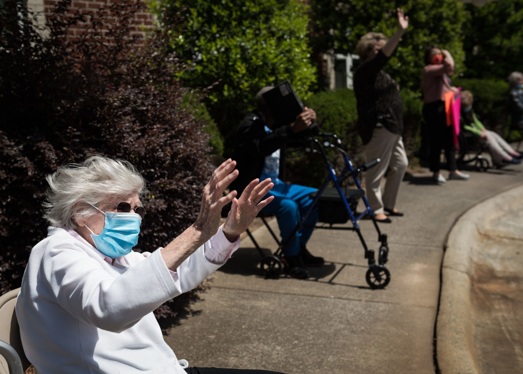 Forest Heights Senior Living Parade during COVID19